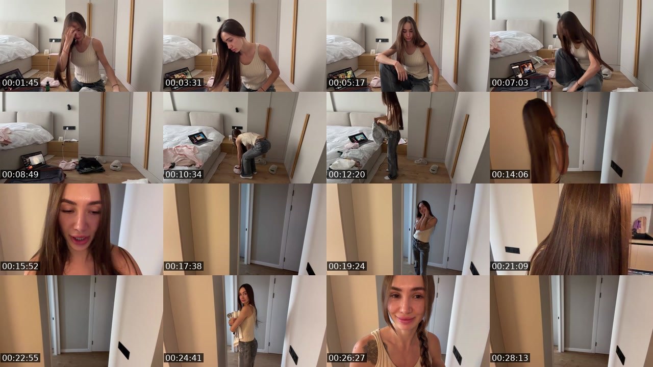 Contact-sheet preview of AlishaMalinova's Twitch recording