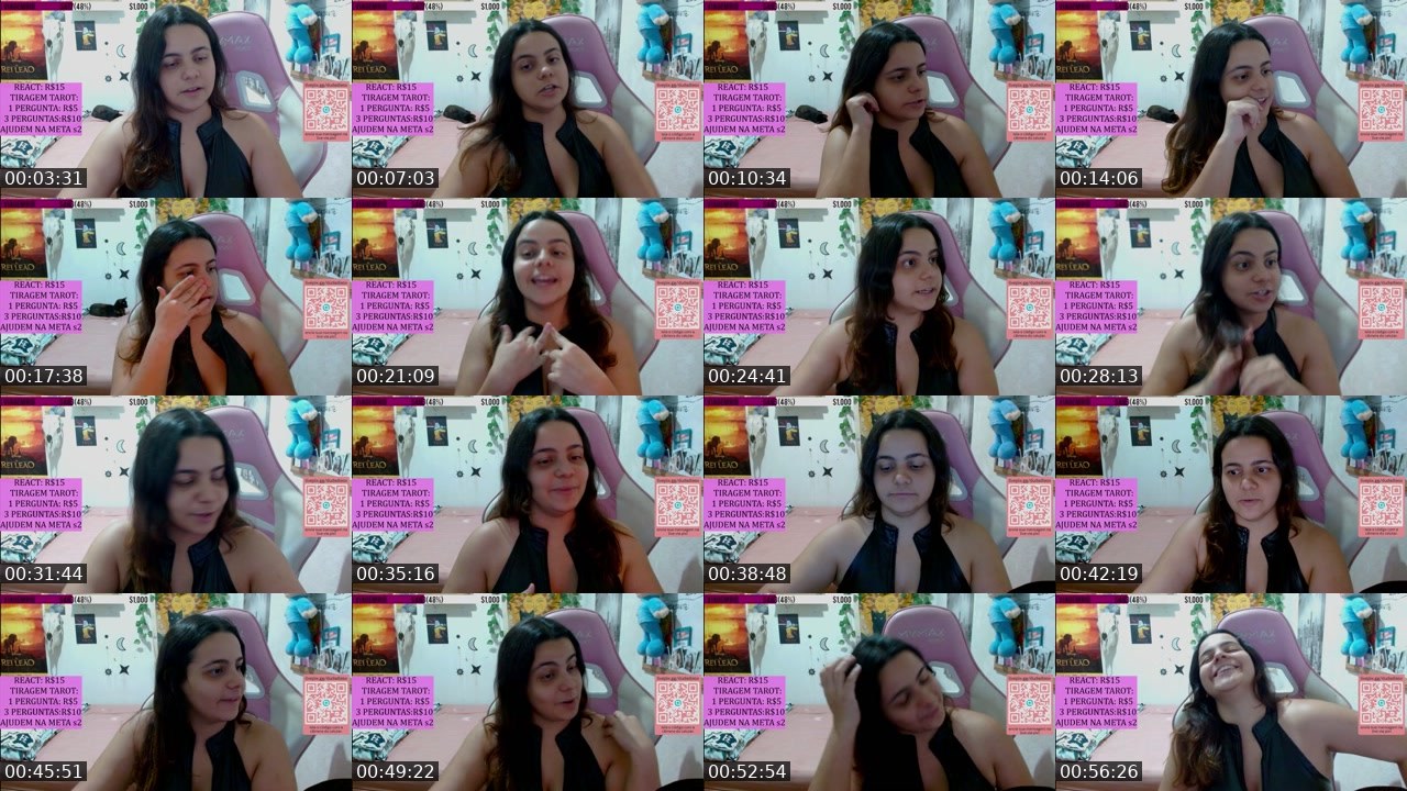Contact-sheet preview of dudadiasx's Twitch recording