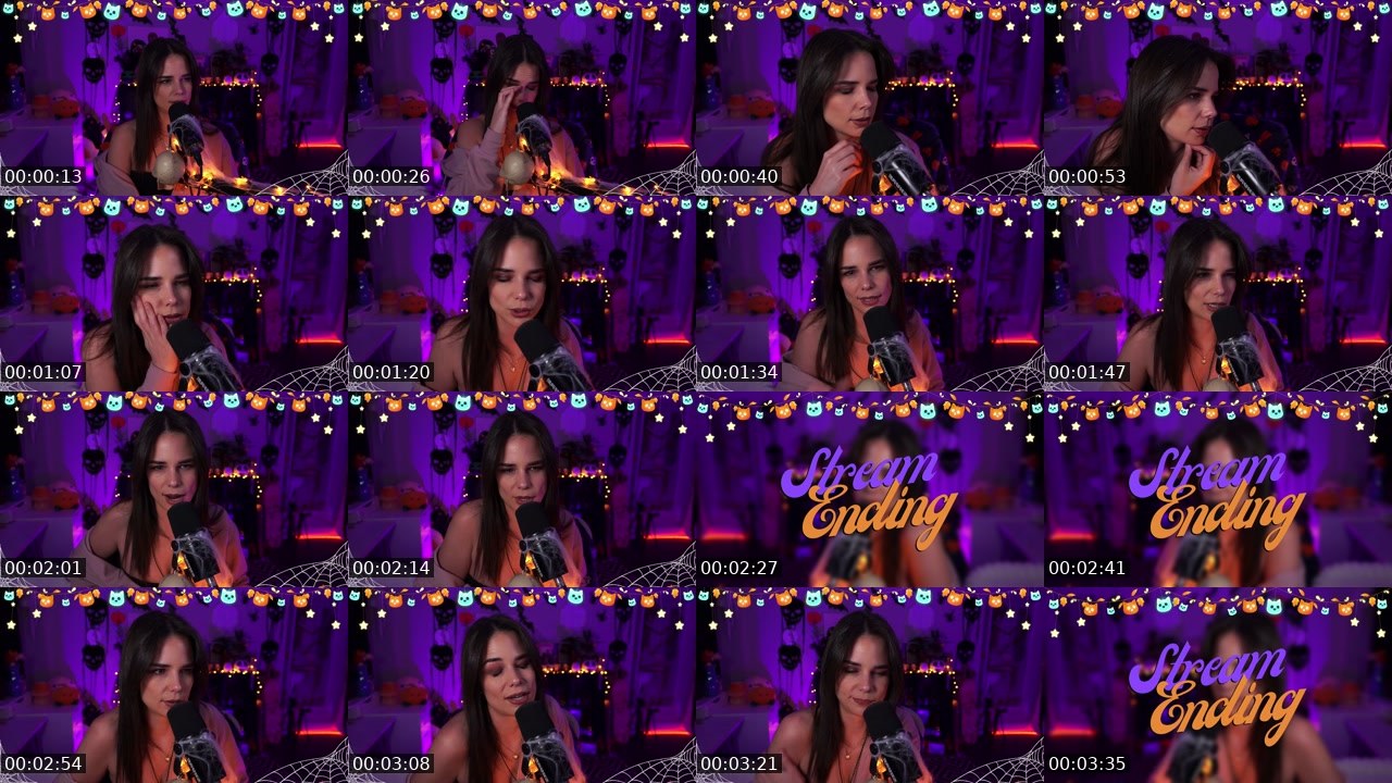Contact-sheet preview of burpsiedaisy's Twitch recording