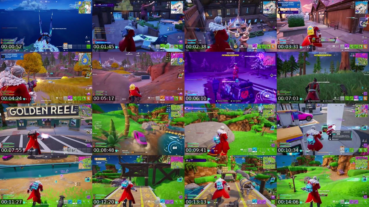 Contact-sheet preview of belladrix0's Twitch recording