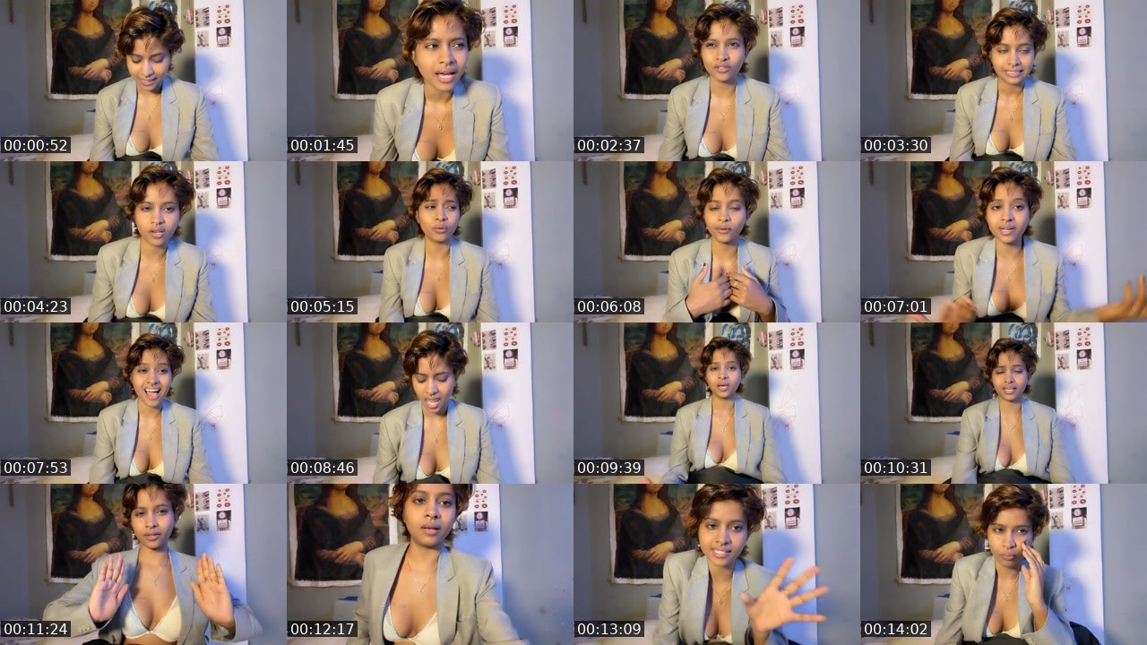 Contact-sheet preview of shaviwoo's Twitch recording