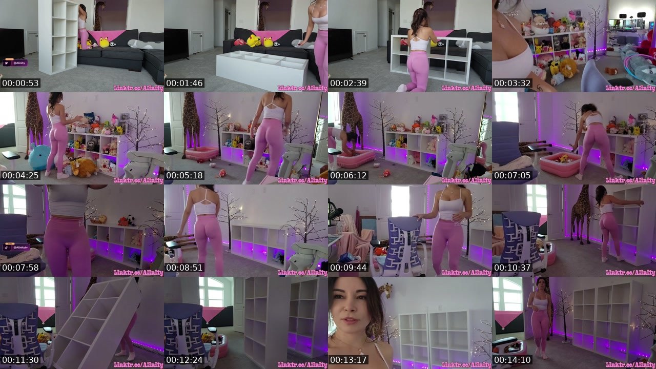 Contact-sheet preview of alinitytv247's Twitch recording