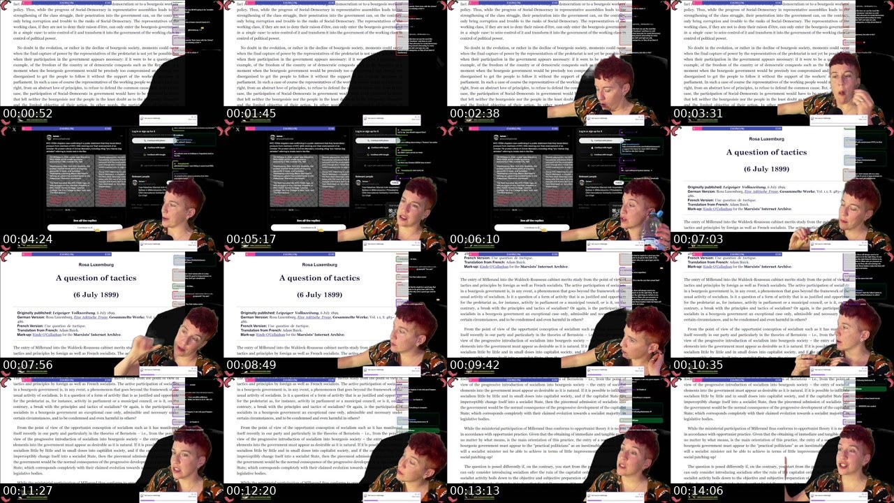 Contact-sheet preview of lesbianhotsauce's Twitch recording