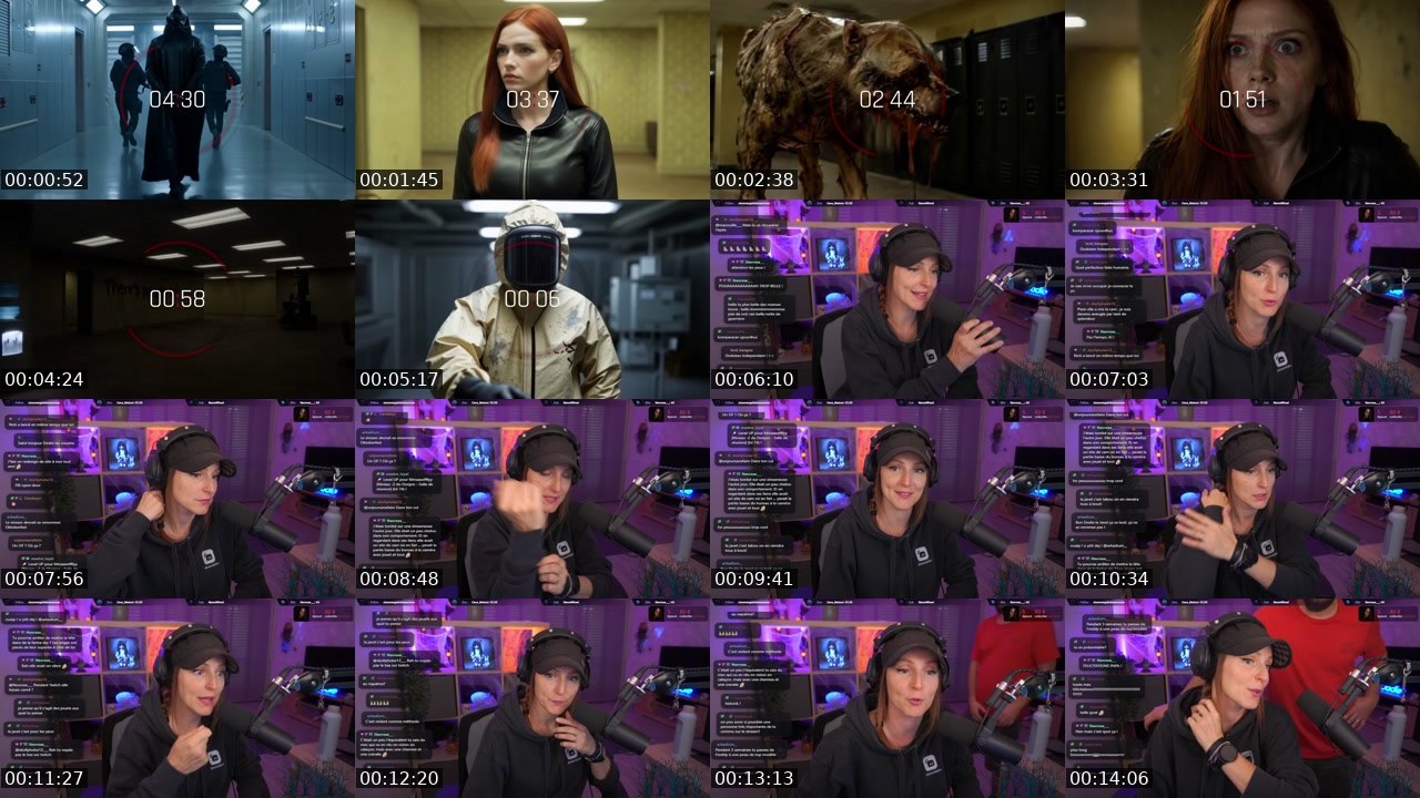 Contact-sheet preview of Dodie___'s Twitch recording