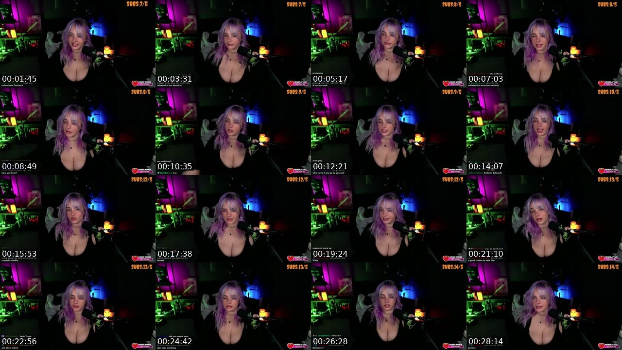 Contact-sheet preview of whiptrax's Twitch recording