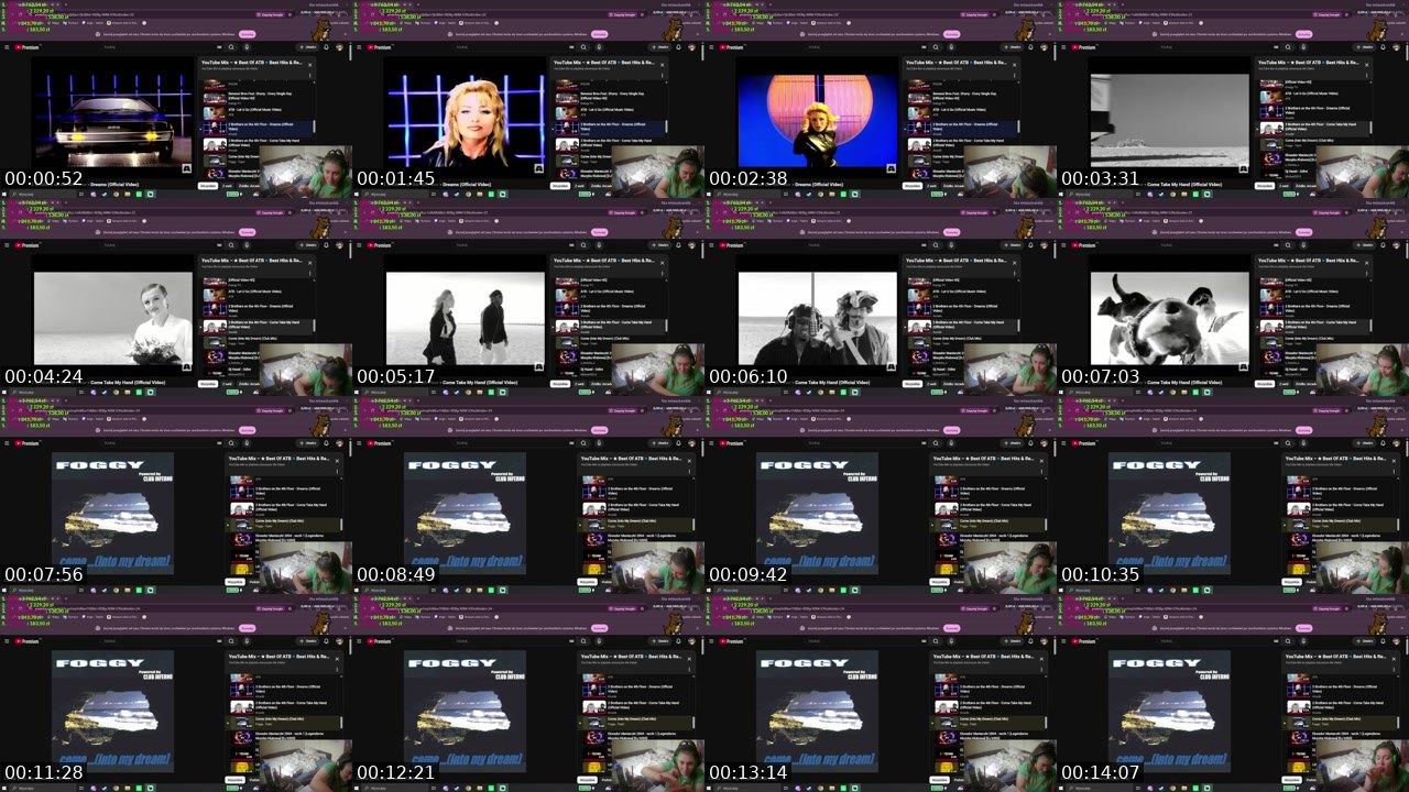 Contact-sheet preview of taxikasia's Twitch recording