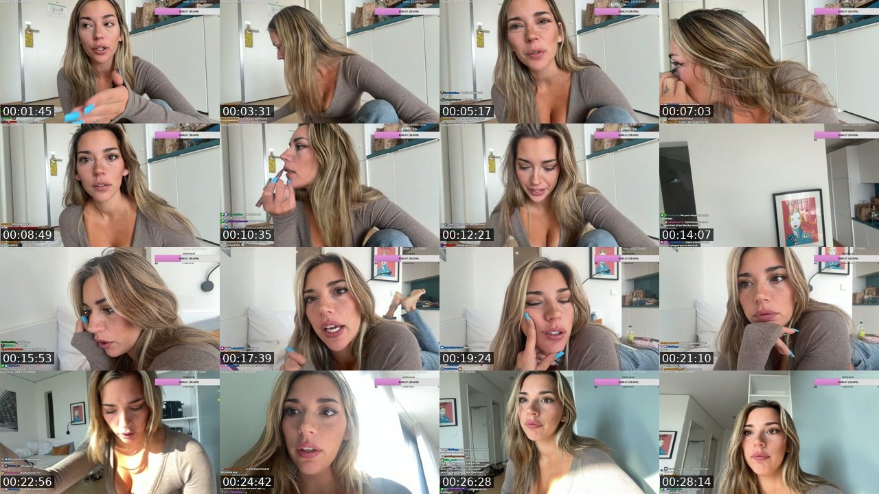 Contact-sheet preview of mole's Twitch recording