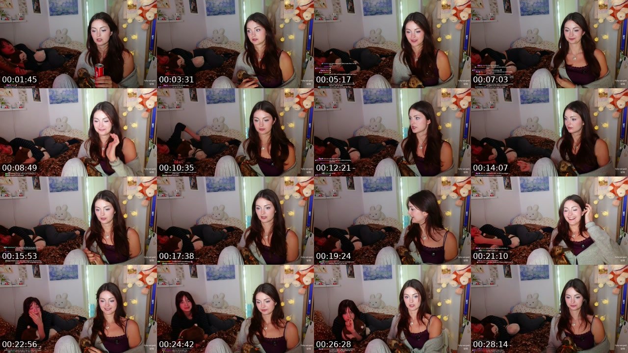 Contact-sheet preview of SoleaStella's Twitch recording