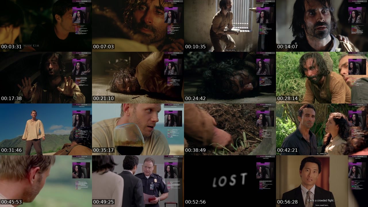 Contact-sheet preview of bourbonya's Twitch recording