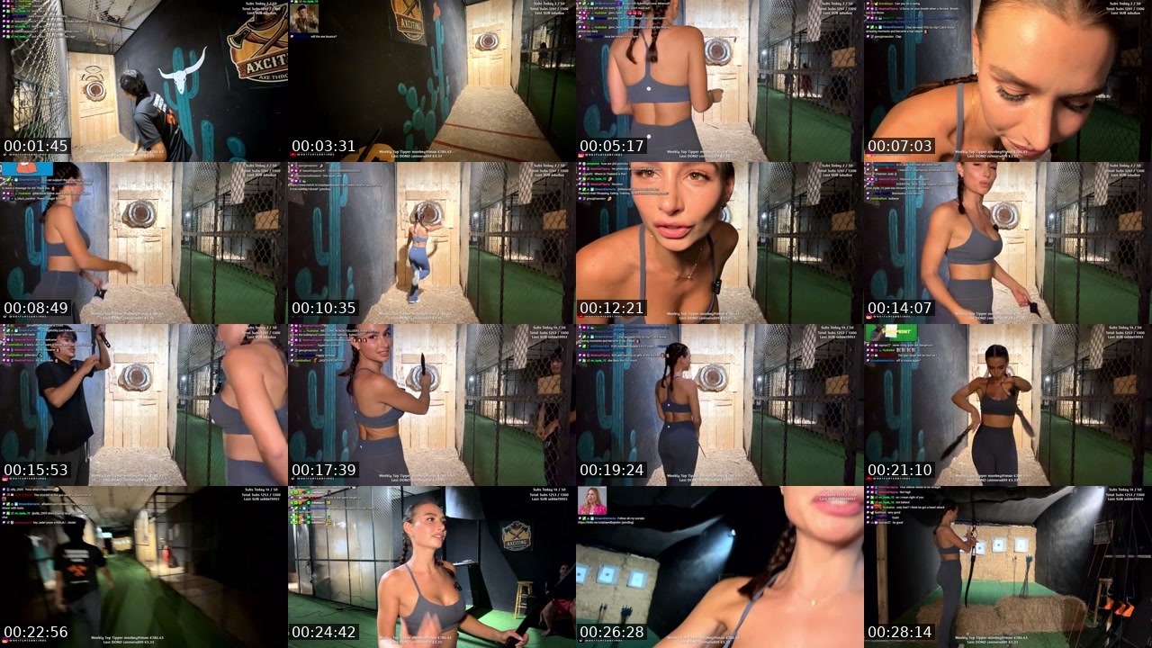 Contact-sheet preview of outplayedbyjade's Twitch recording