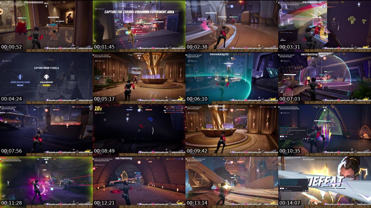 Contact-sheet preview of Cookie_xo17's Twitch recording