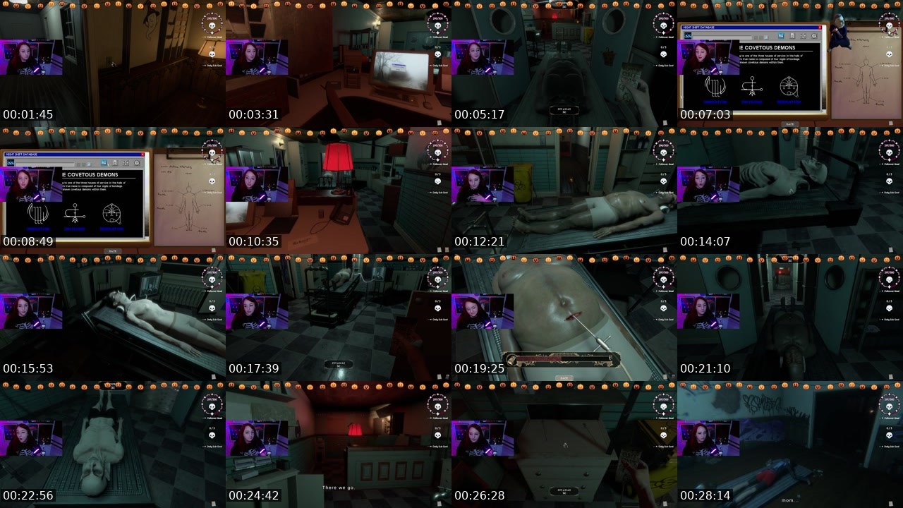 Contact-sheet preview of DeadRoseK's Twitch recording