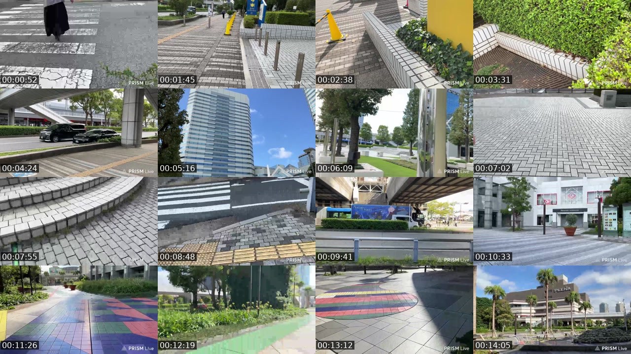 Contact-sheet preview of しのむー's Twitch recording