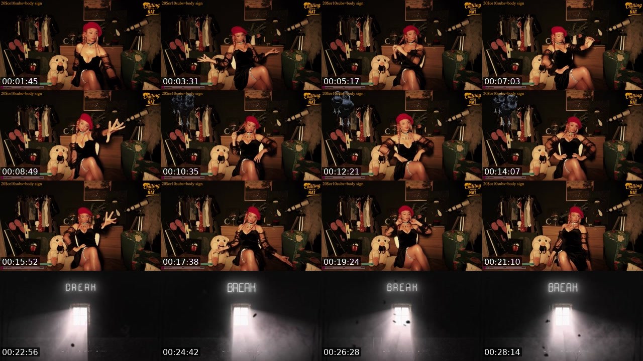 Contact-sheet preview of krypto_nat's Twitch recording