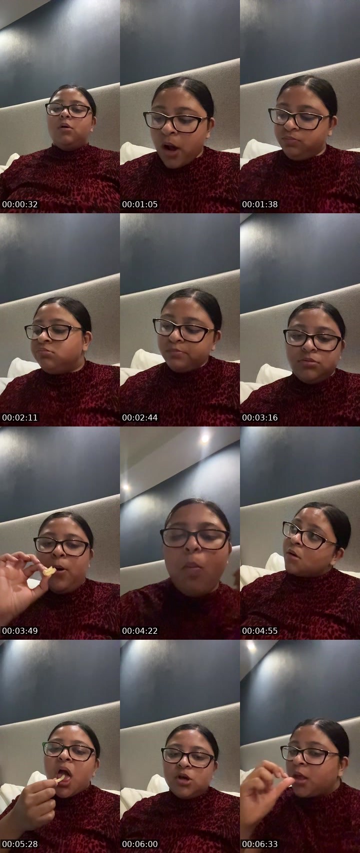 Contact-sheet preview of rasika__gupta's Twitch recording