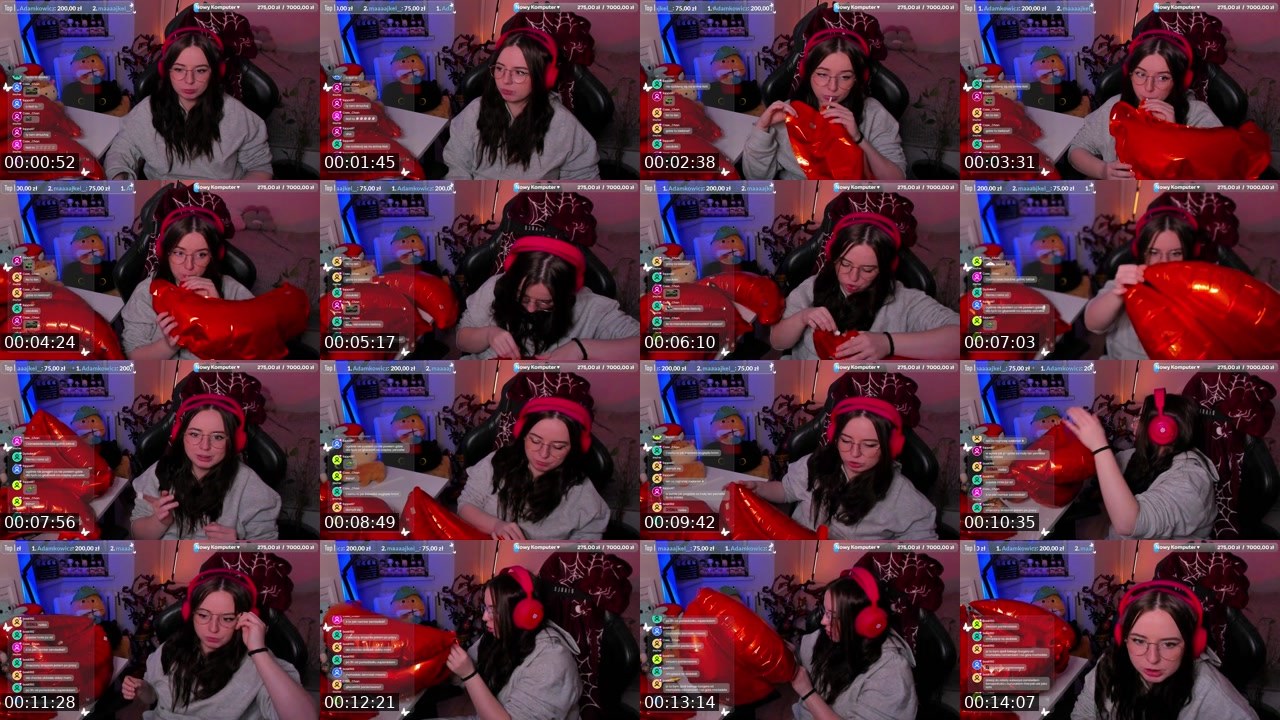 Contact-sheet preview of Notii_'s Twitch recording