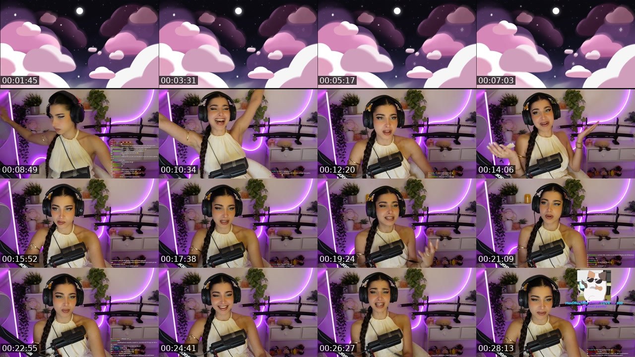 Contact-sheet preview of Naschiitaschii's Twitch recording