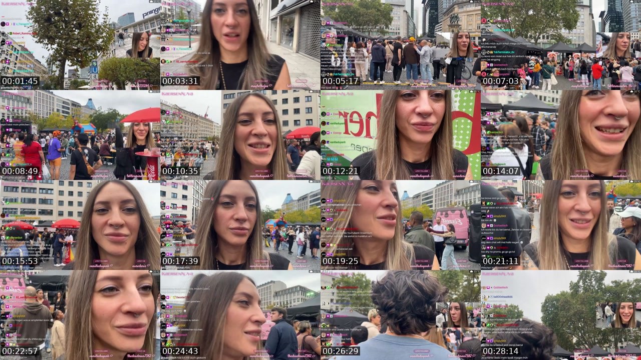 Contact-sheet preview of KaersenNova's Twitch recording