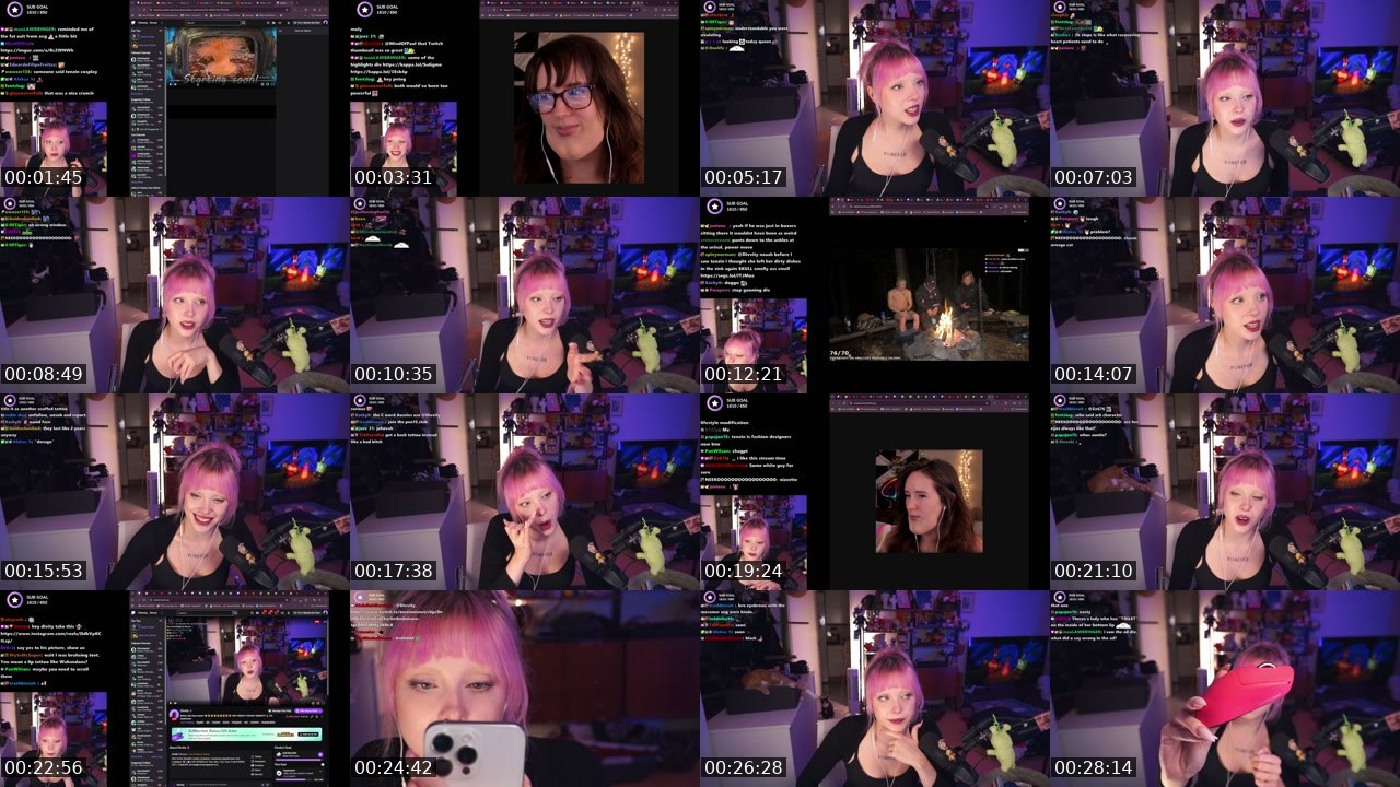 Contact-sheet preview of Divvity's Twitch recording