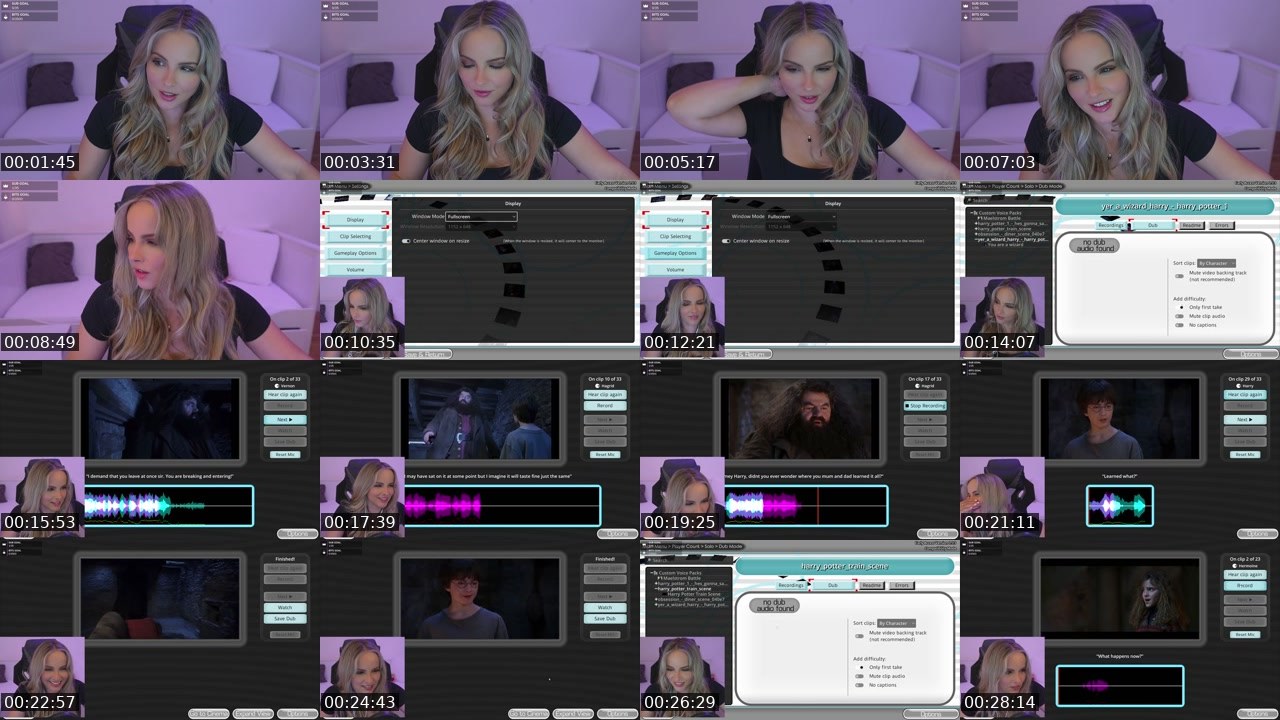 Contact-sheet preview of Stay_C's Twitch recording