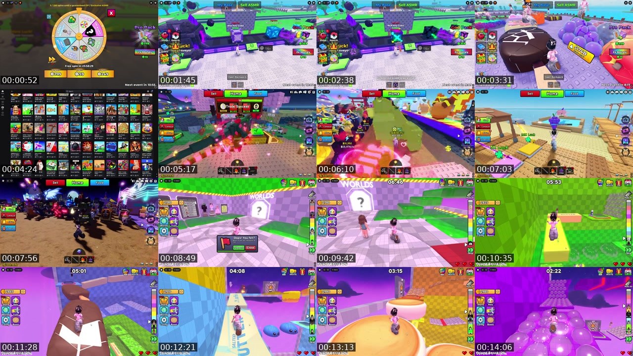 Contact-sheet preview of caitynem's Twitch recording