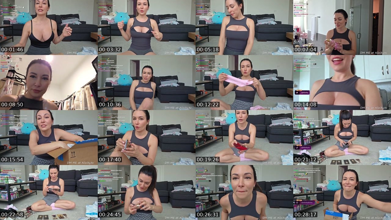 Contact-sheet preview of alinitytv247's Twitch recording