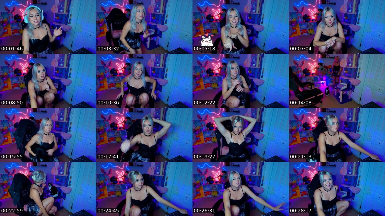 Contact-sheet preview of Awk0Hanny's Twitch recording