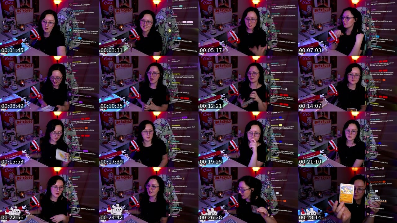 Contact-sheet preview of homeless__ghost's Twitch recording