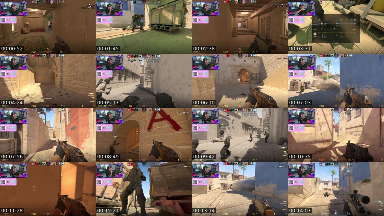 Contact-sheet preview of dryapchik's Twitch recording