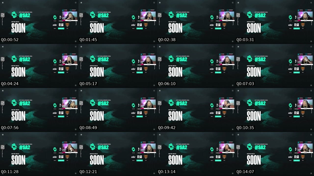 Contact-sheet preview of cAmyyfps's Twitch recording