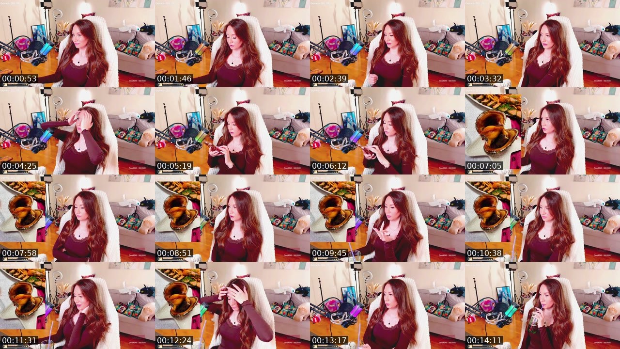 Contact-sheet preview of MarysTV's Twitch recording