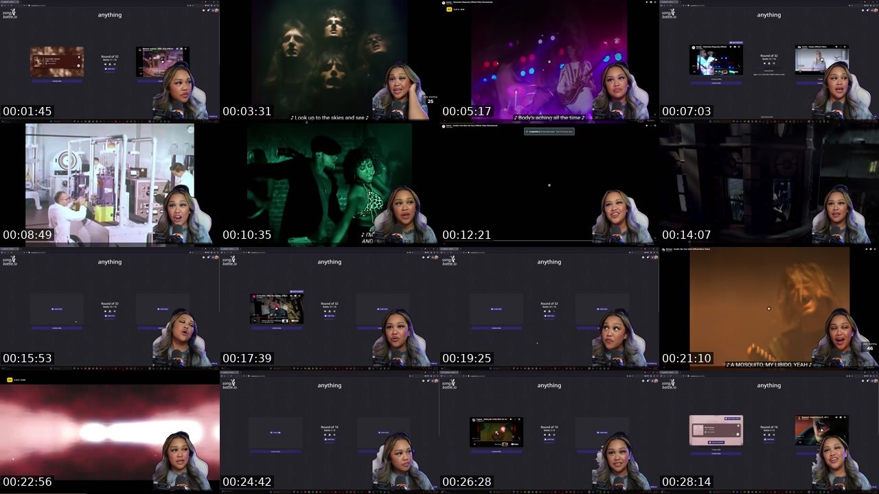 Contact-sheet preview of NoBSwithAnna's Twitch recording