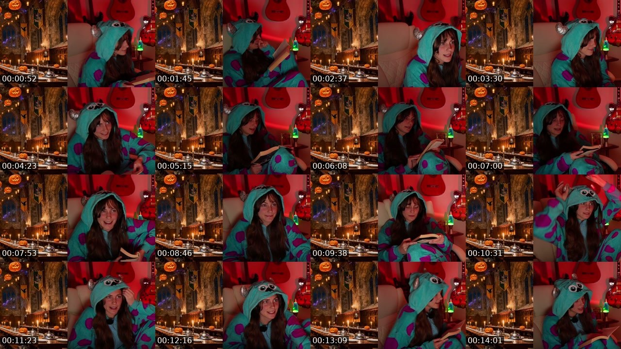 Contact-sheet preview of RoamWild's Twitch recording